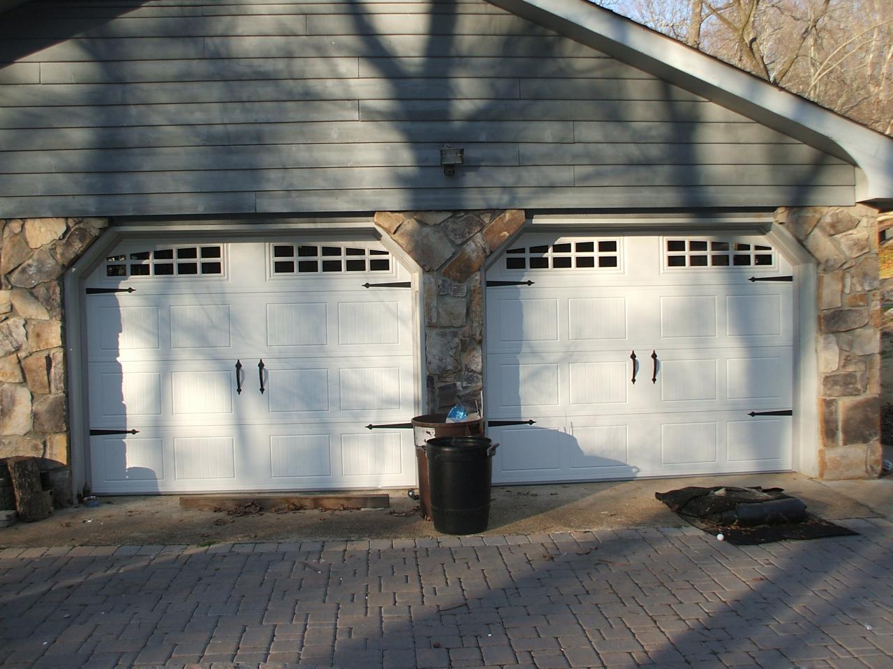 Garage door install