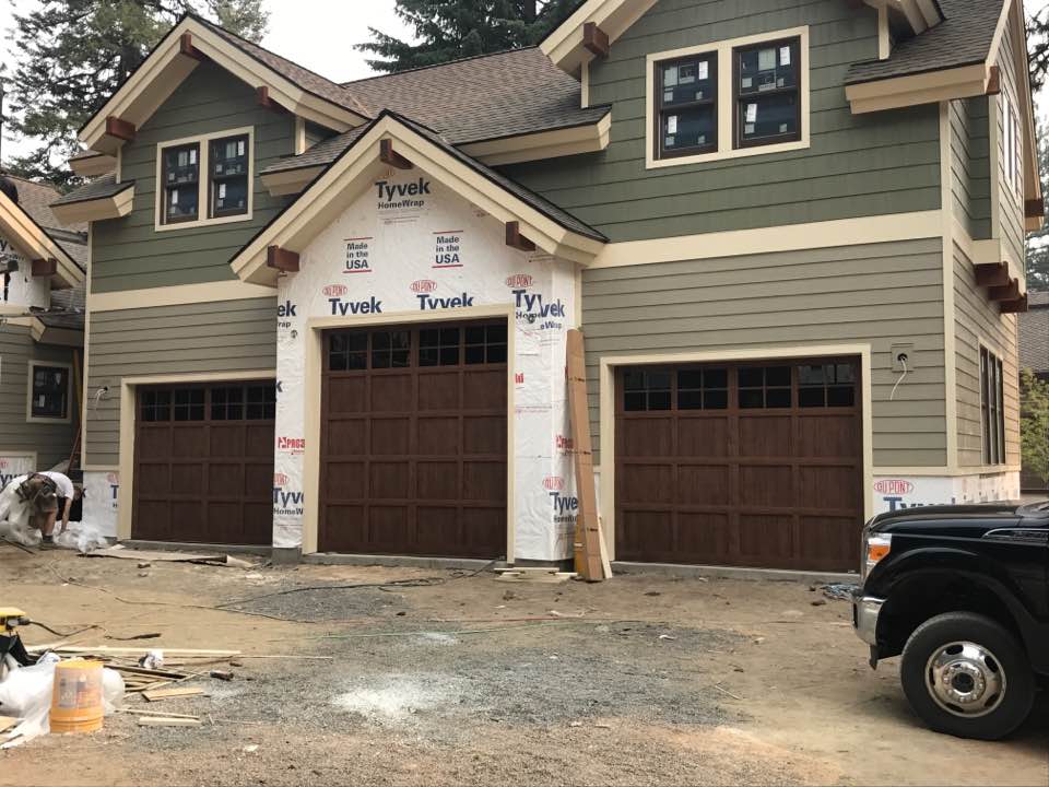 Garage door install