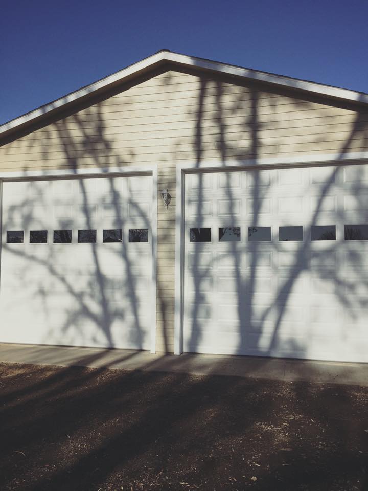 Garage door install